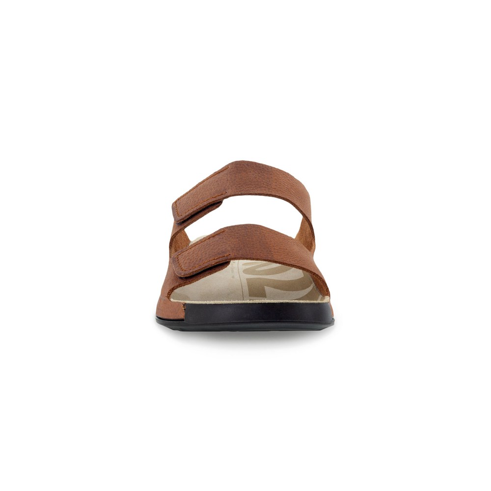 Sandalias Hombre - ECCO 2Nd Cozmo Flat - Marrom - PUG156734